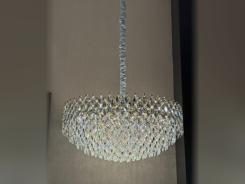 Crystal Tiers chandelier by Art Lights