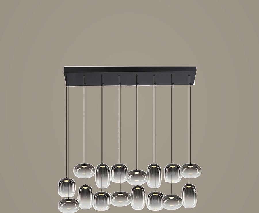 Smoke Pods Linear Pendant Light by Art Lights