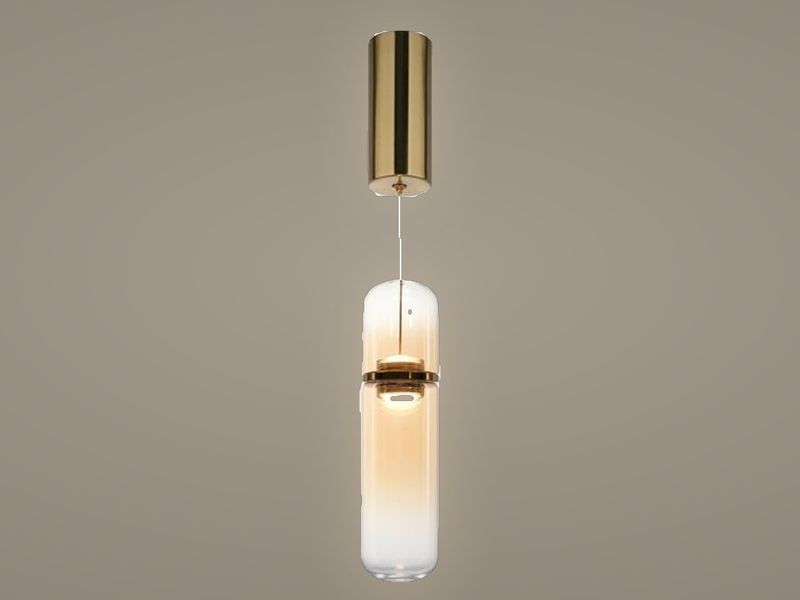 Amber Capsule pendant light by Art Lights