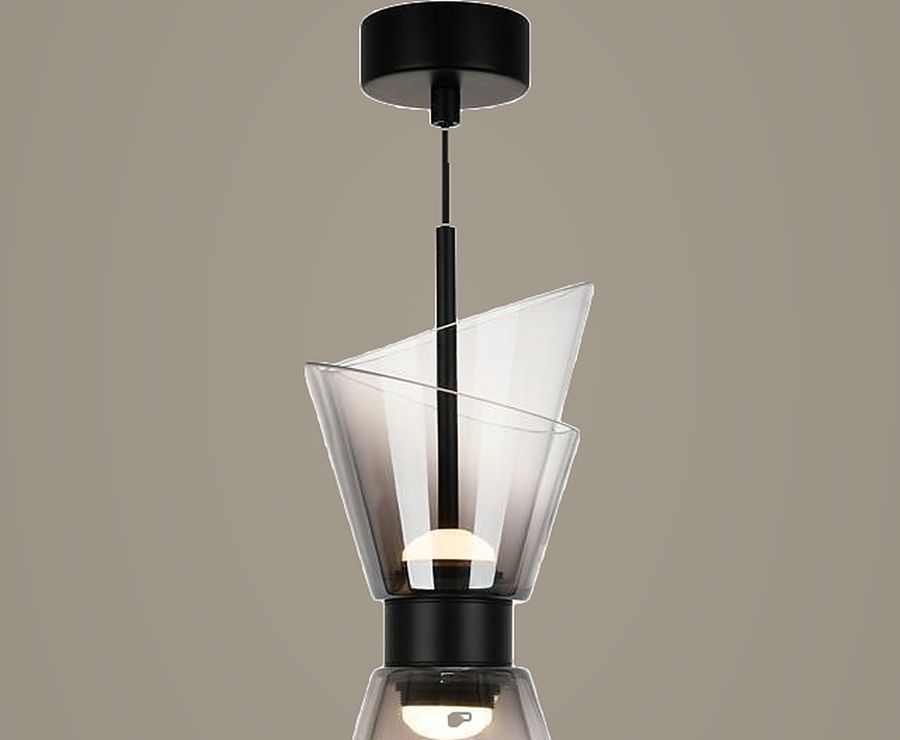 Smoke Bowtie Pendant Light by Art Lights