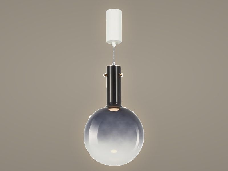 Smoke Globe pendant light by Art Lights